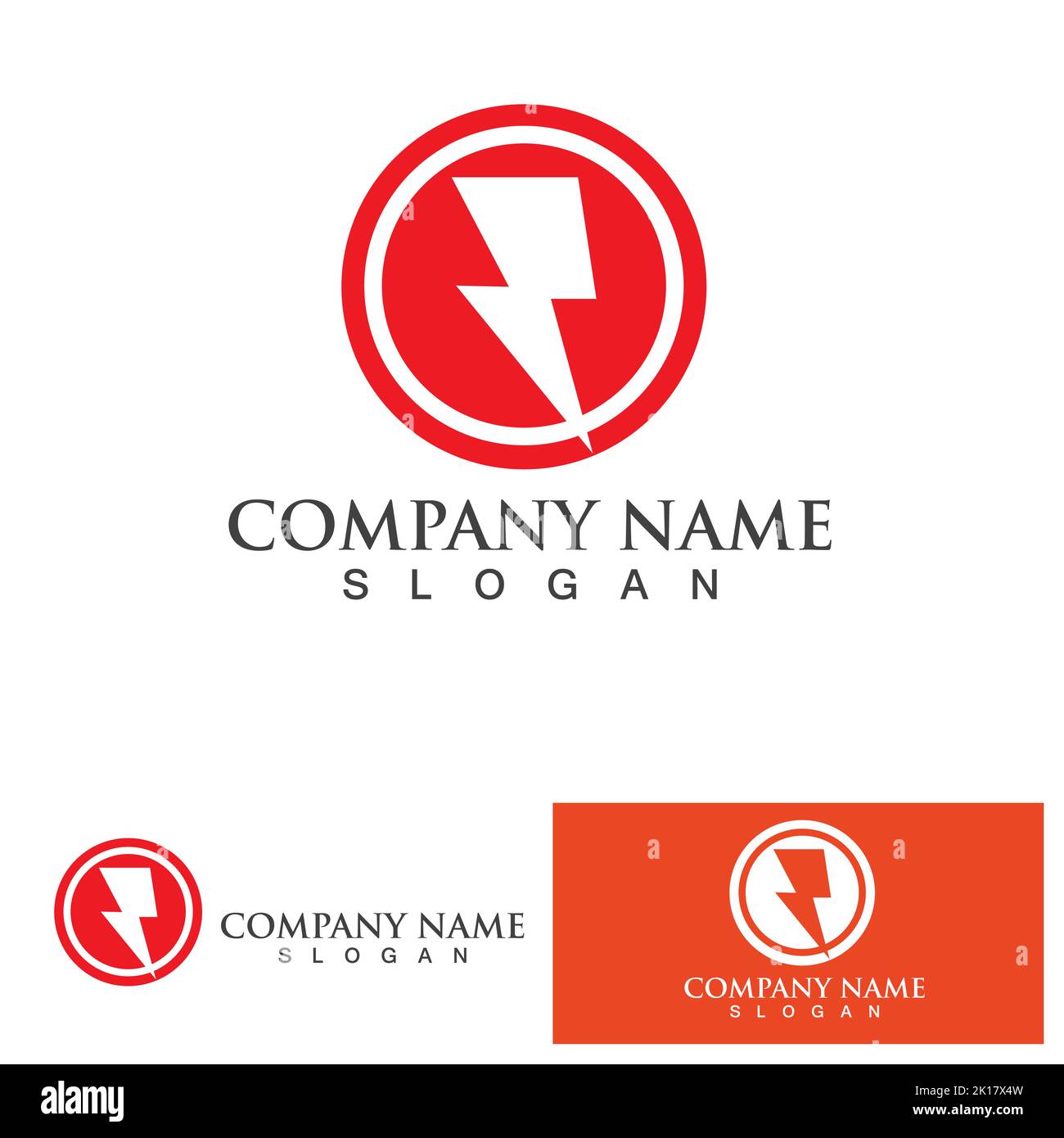 Thunderbolt logo and symbol vector Stock Vector Image & Art - Alamy