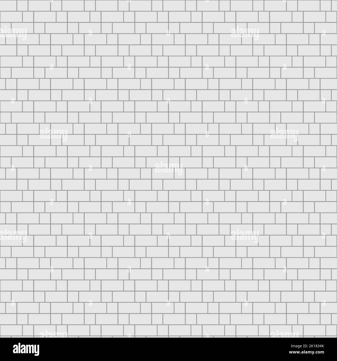 Brick masonry vector background, texture for design Stock Vector