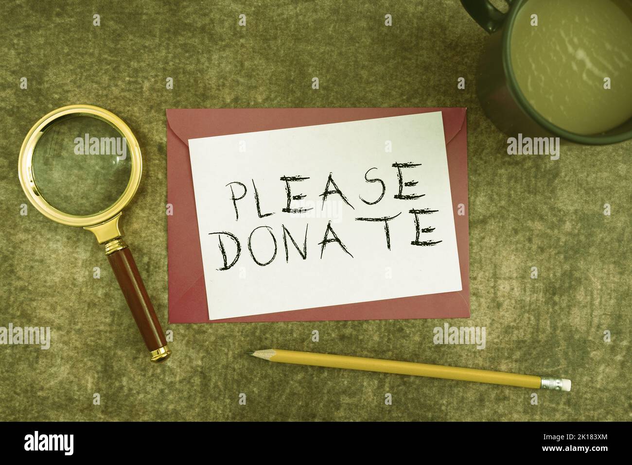 Donate please Stock Vector Images - Alamy