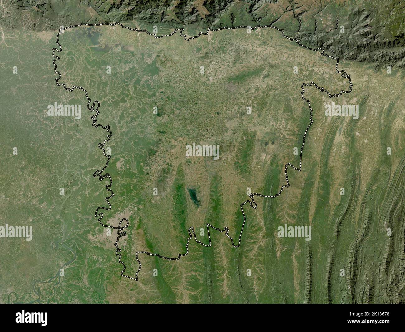 sylhet-division-of-bangladesh-low-resolution-satellite-map-stock