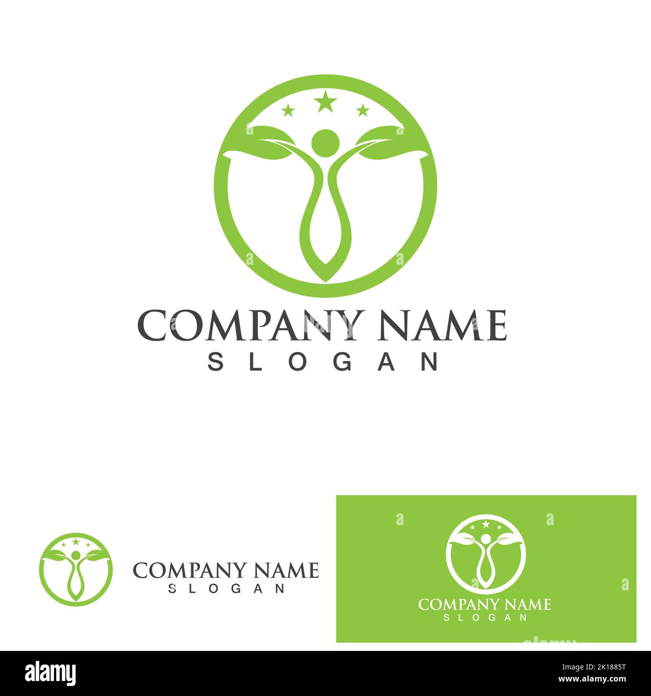 People Tree Vector Logo Template illustration design Stock Vector Image ...