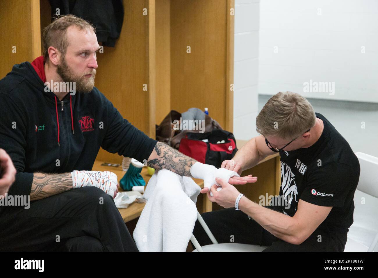 Millennium stadium dressing room hi-res stock photography and images ...