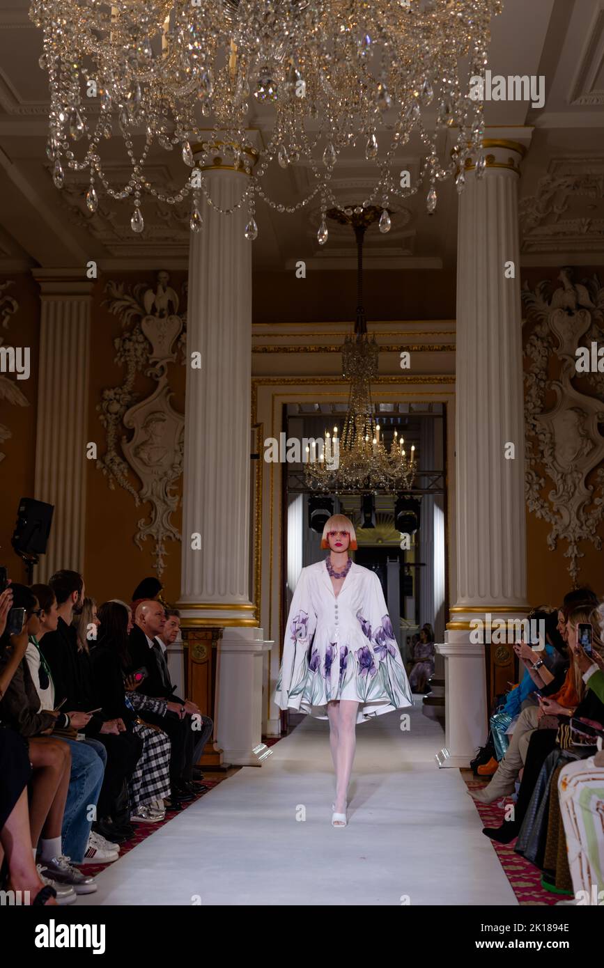 PAUL COSTELLOE , SPRING / SUMMER 2023 , LFW 2022, LONDON Stock Photo ...