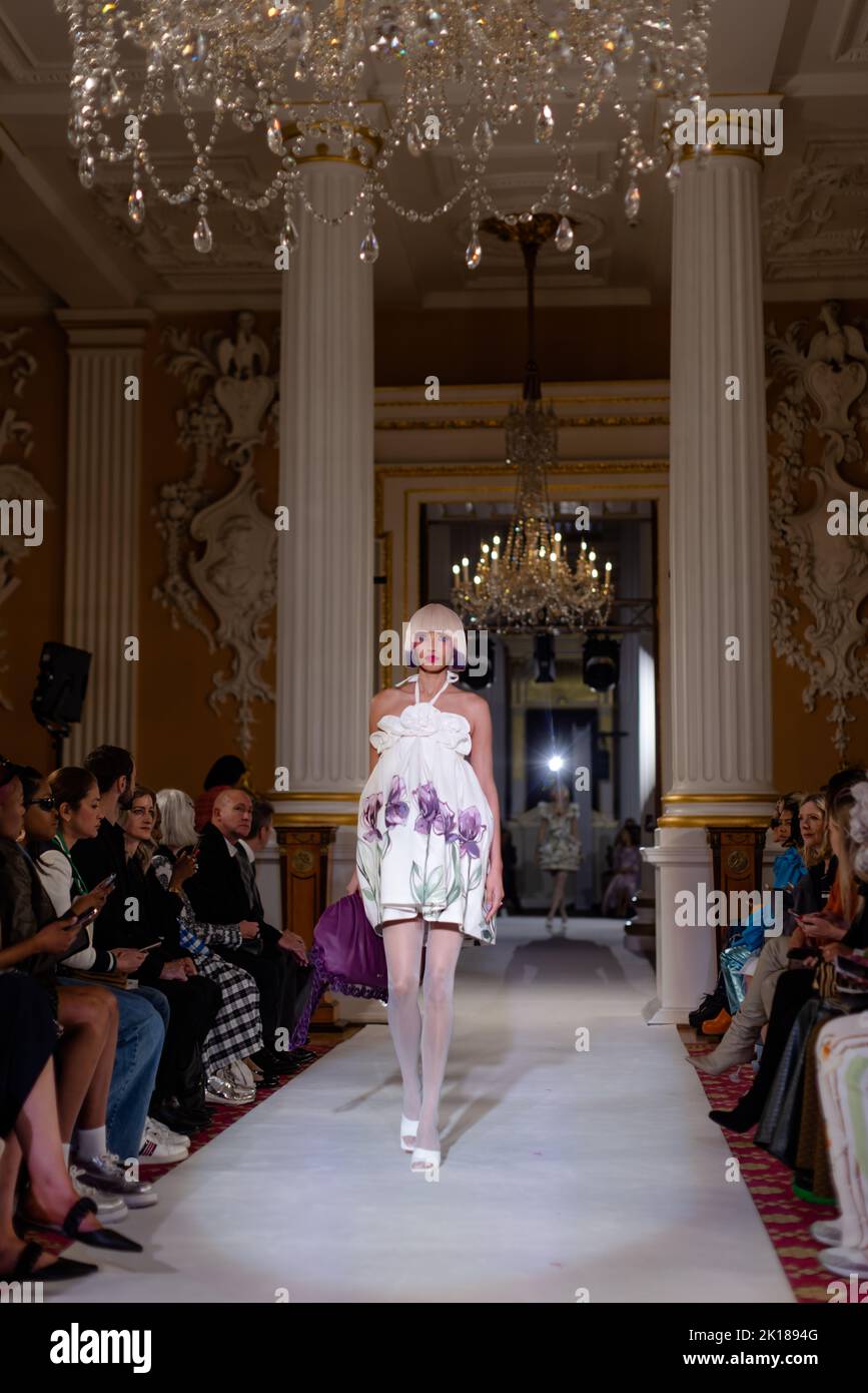 PAUL COSTELLOE , SPRING / SUMMER 2023 , LFW 2022, LONDON Stock Photo ...
