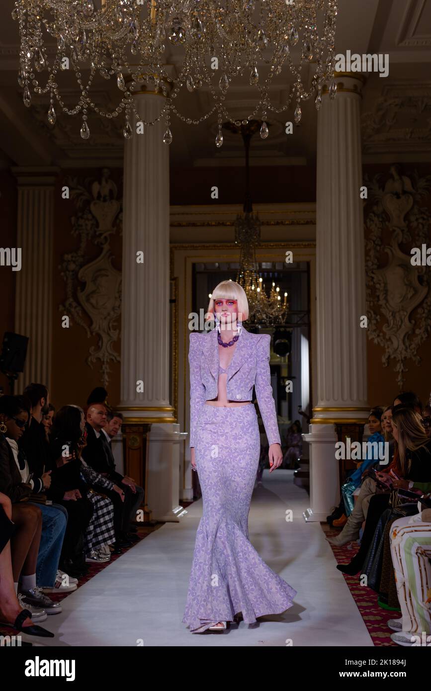 PAUL COSTELLOE , SPRING / SUMMER 2023 , LFW 2022, LONDON Stock Photo ...