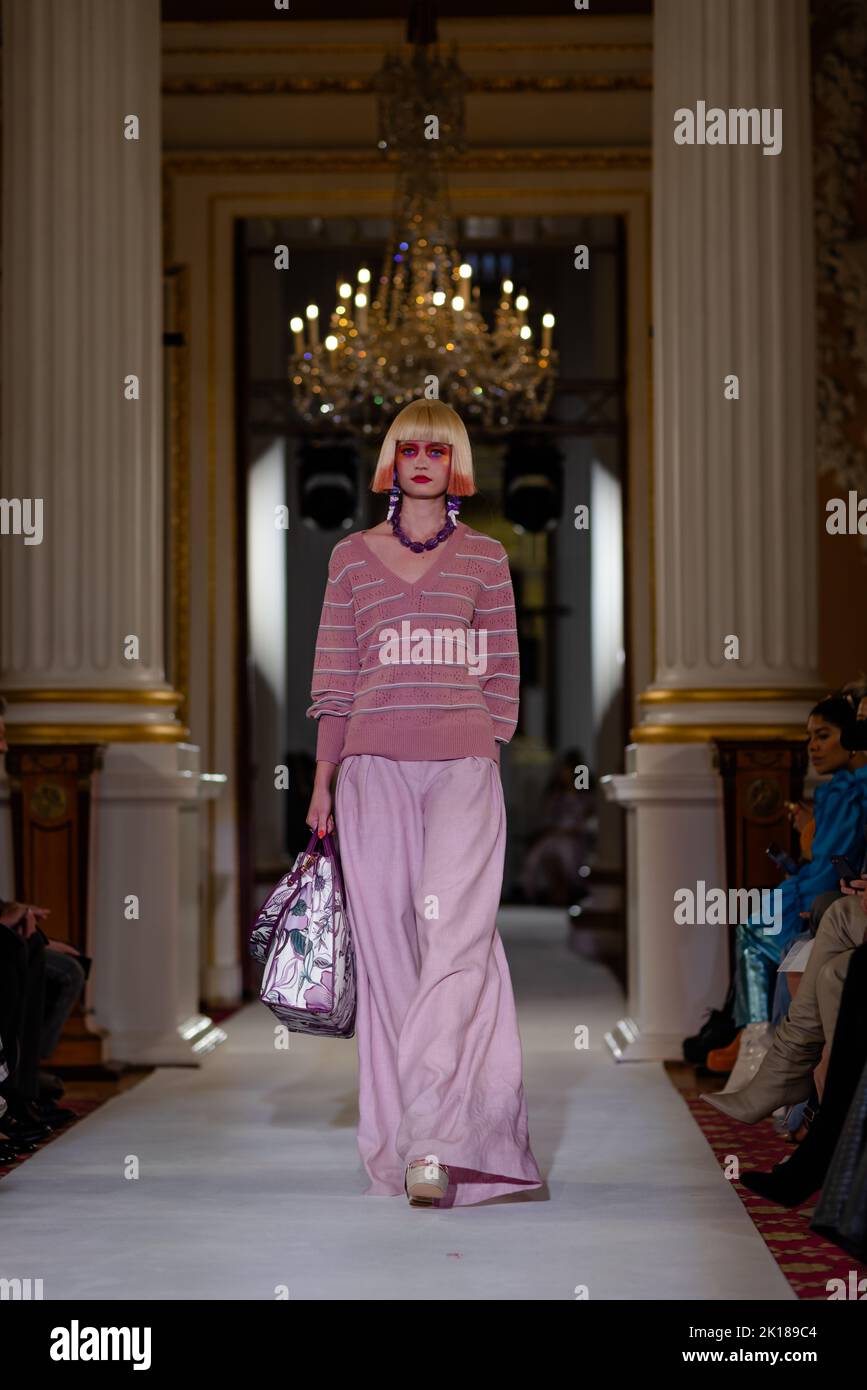 PAUL COSTELLOE , SPRING / SUMMER 2023 , LFW 2022, LONDON Stock Photo ...
