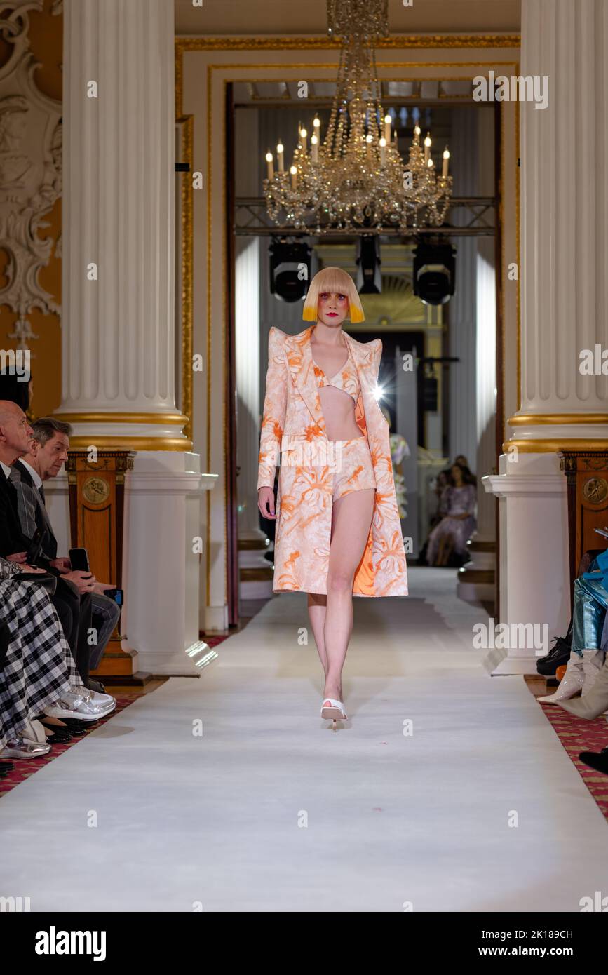 PAUL COSTELLOE , SPRING / SUMMER 2023 , LFW 2022, LONDON Stock Photo ...