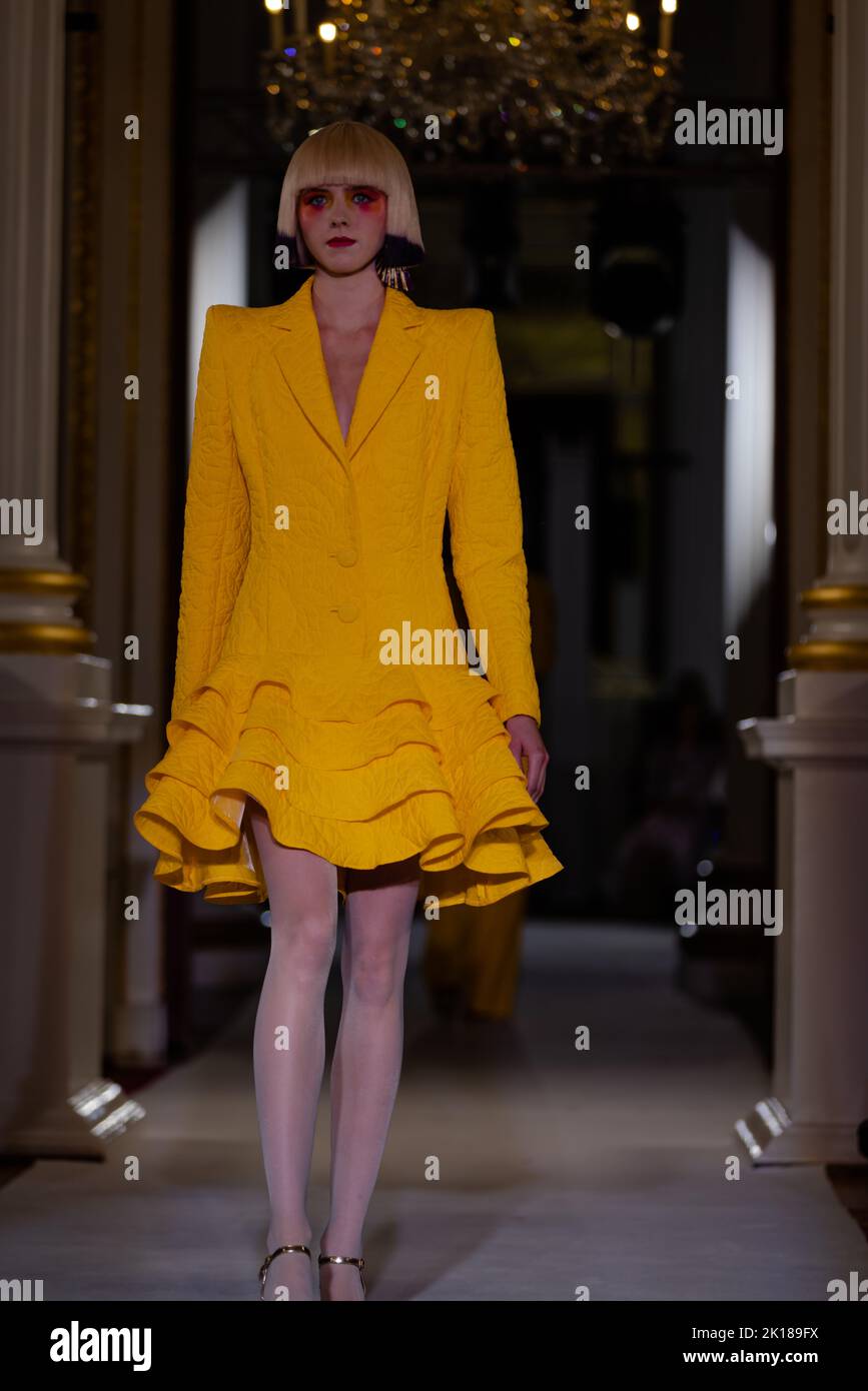 PAUL COSTELLOE , SPRING / SUMMER 2023 , LFW 2022, LONDON Stock Photo ...