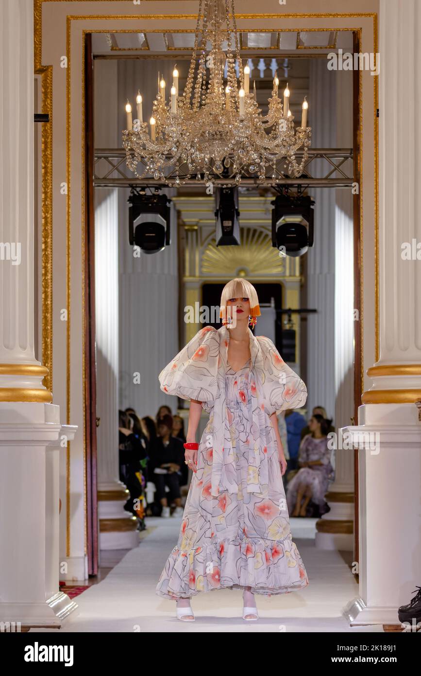 PAUL COSTELLOE , SPRING / SUMMER 2023 , LFW 2022, LONDON Stock Photo ...