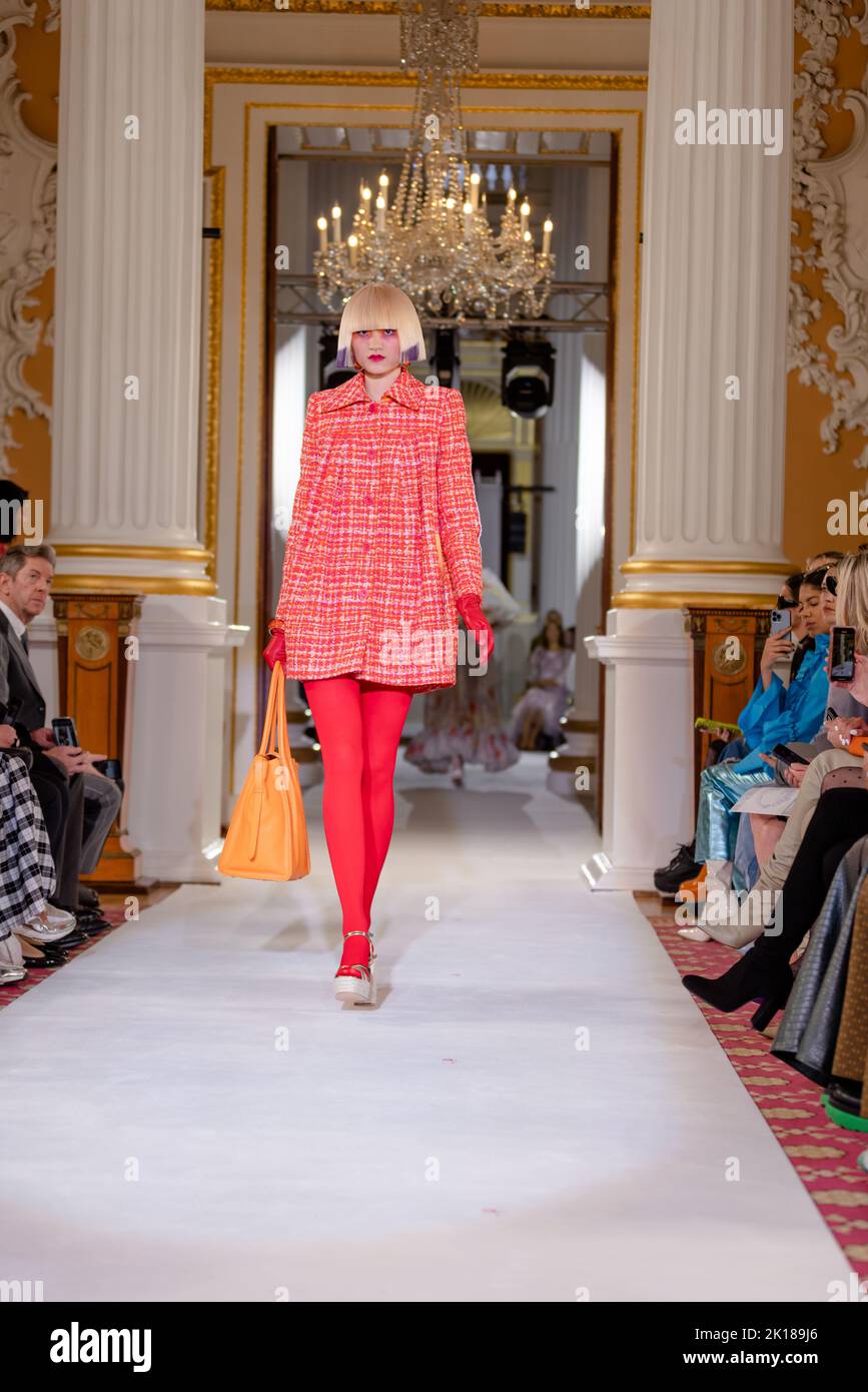 PAUL COSTELLOE , SPRING / SUMMER 2023 , LFW 2022, LONDON Stock Photo ...