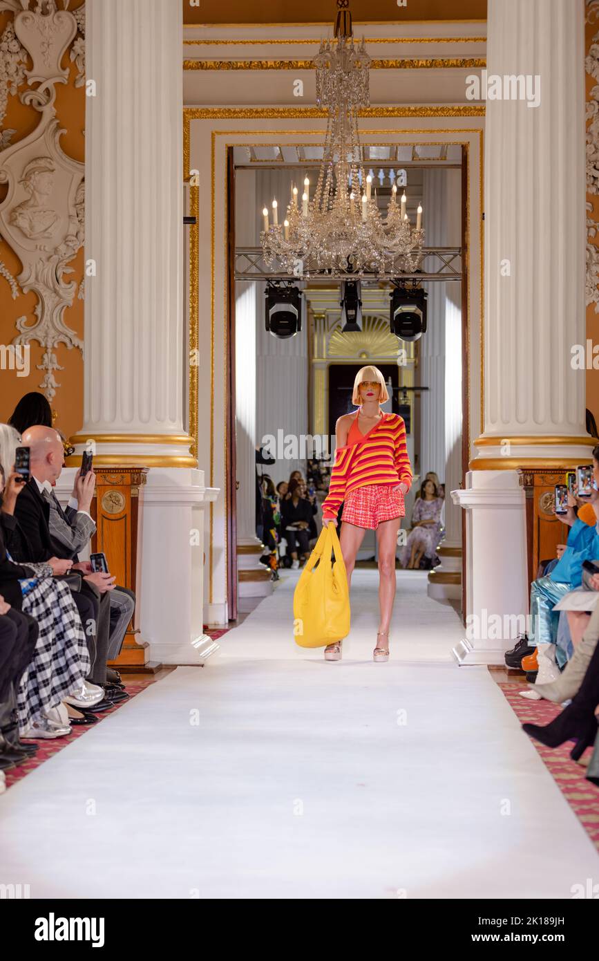 PAUL COSTELLOE , SPRING / SUMMER 2023 , LFW 2022, LONDON Stock Photo ...