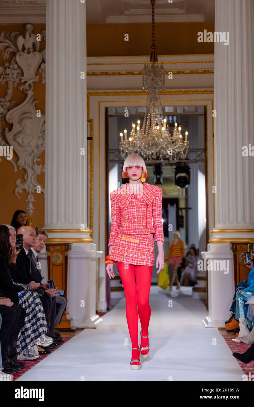 PAUL COSTELLOE , SPRING / SUMMER 2023 , LFW 2022, LONDON Stock Photo ...