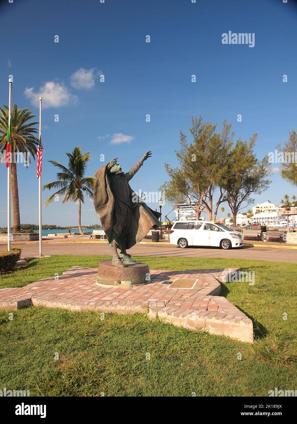 St. George's, Bermuda a tourist destination and historical site. A UNESCO World Heritage site, St. George's beckons travelers to visit. Stock Photo