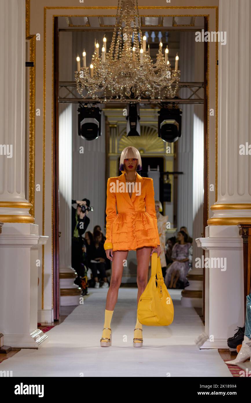 PAUL COSTELLOE , SPRING / SUMMER 2023 , LFW 2022, LONDON Stock Photo ...