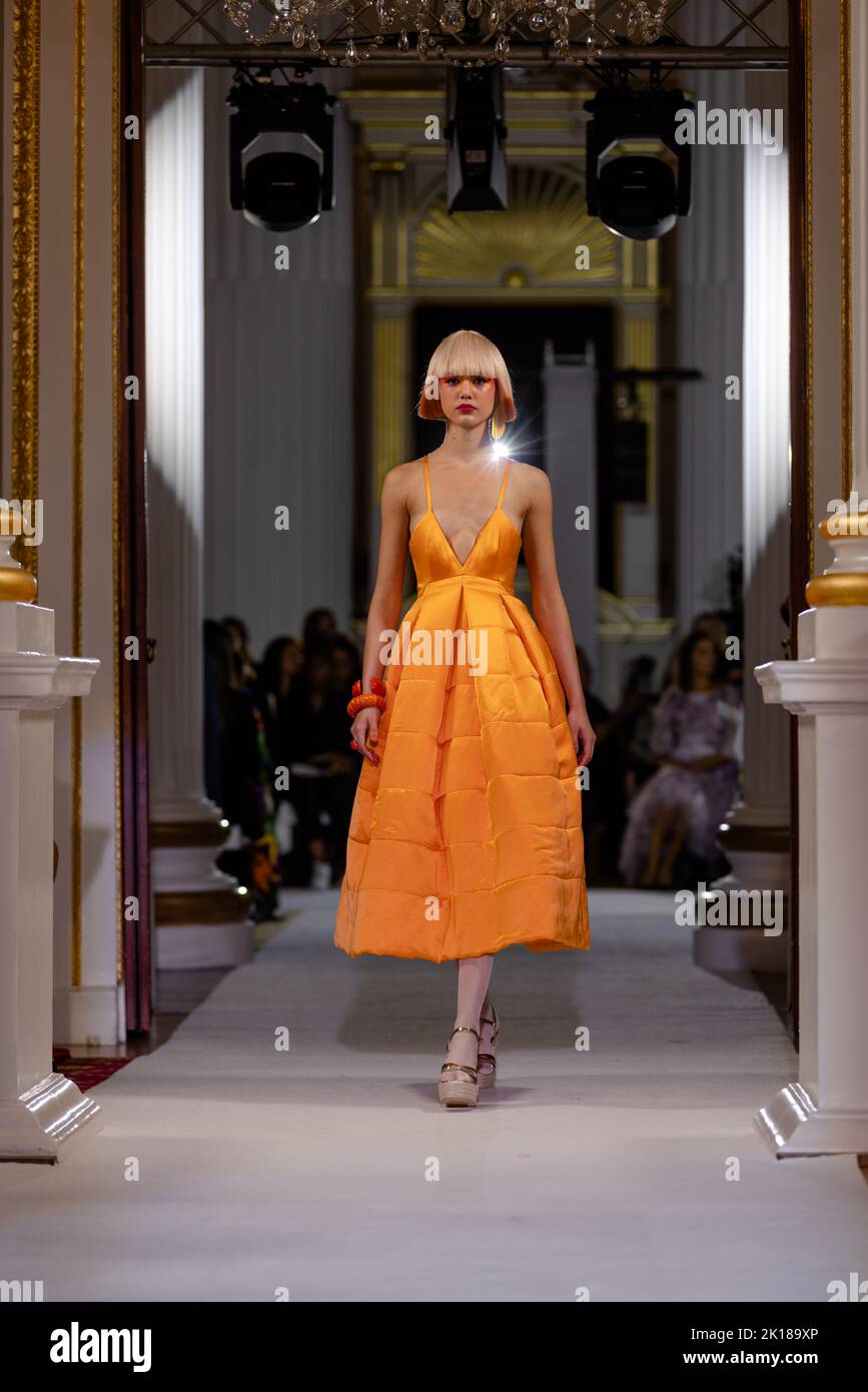 PAUL COSTELLOE , SPRING / SUMMER 2023 , LFW 2022, LONDON Stock Photo ...