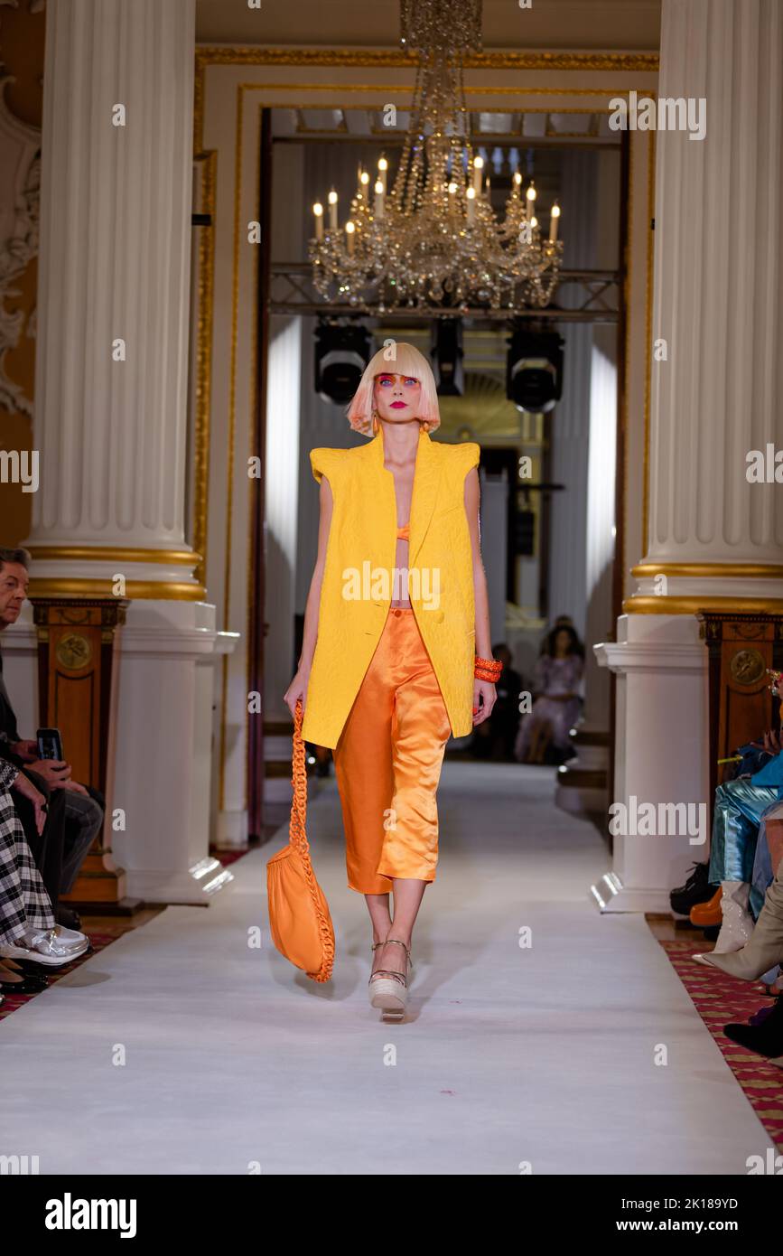 PAUL COSTELLOE , SPRING / SUMMER 2023 , LFW 2022, LONDON Stock Photo ...