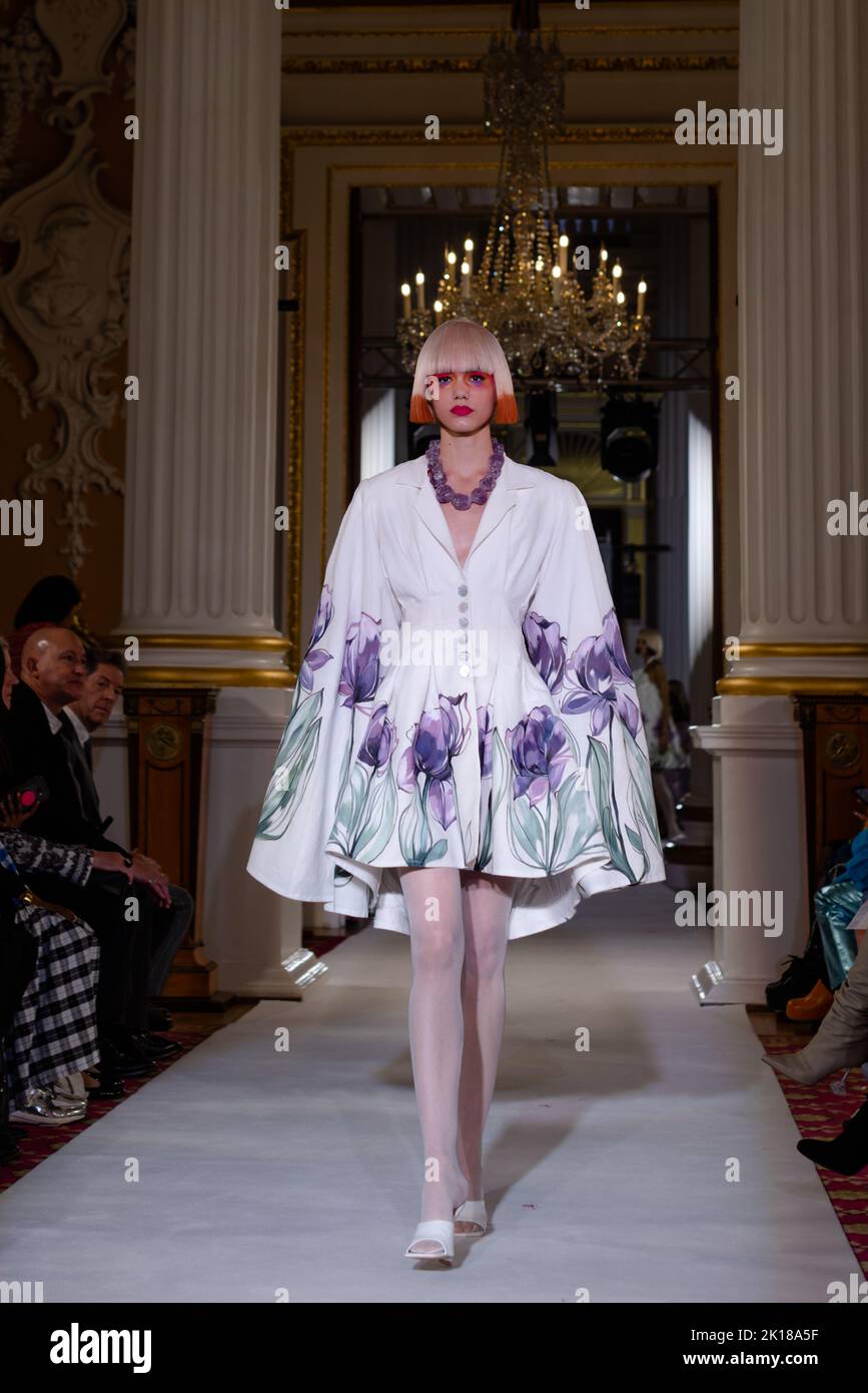 PAUL COSTELLOE , SPRING / SUMMER 2023 , LFW 2022, LONDON Stock Photo ...