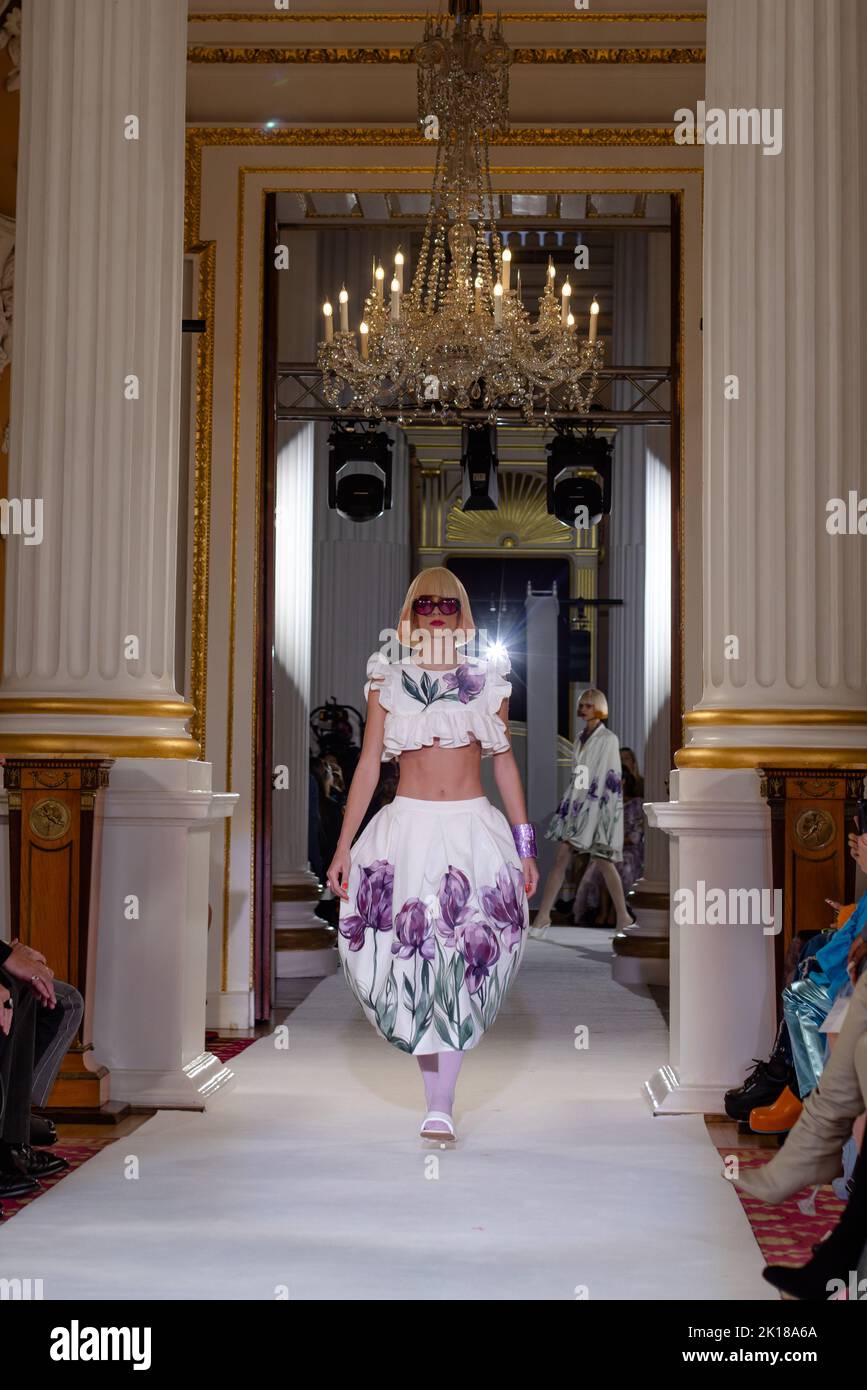 PAUL COSTELLOE , SPRING / SUMMER 2023 , LFW 2022, LONDON Stock Photo ...