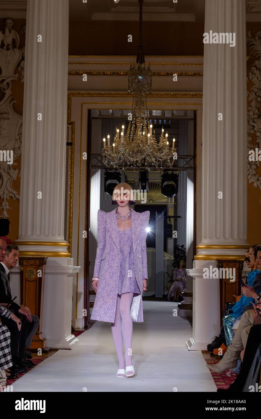 PAUL COSTELLOE , SPRING / SUMMER 2023 , LFW 2022, LONDON Stock Photo ...