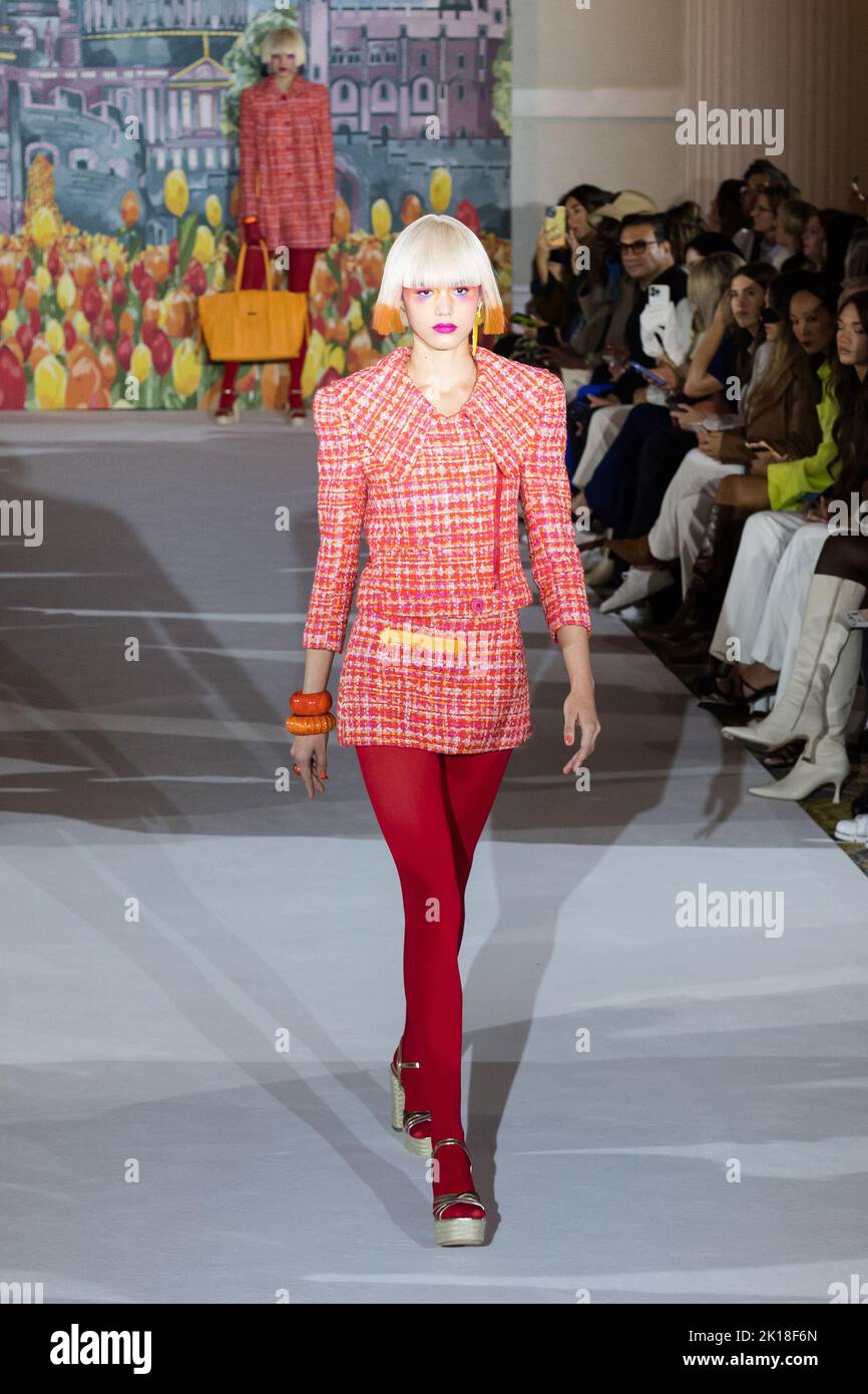 London, UK. 16th September, 2022. A model walks the runway during Paul