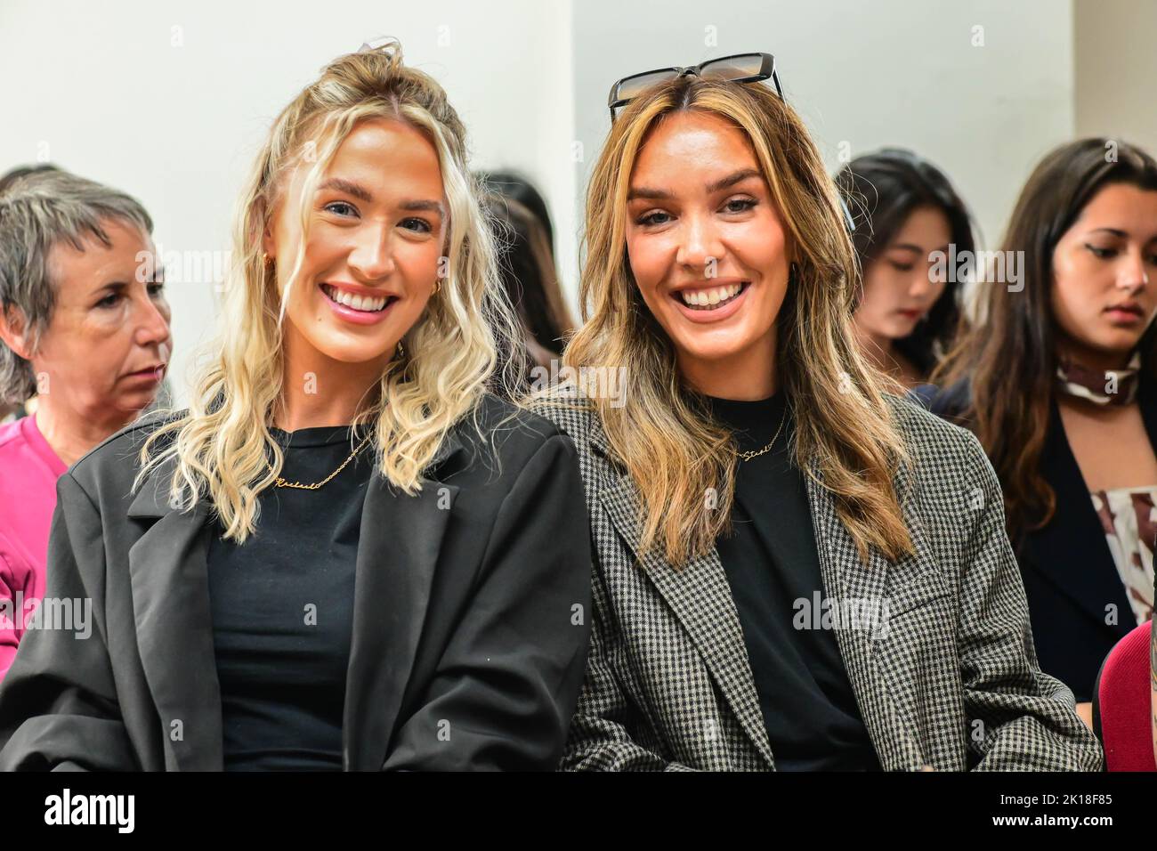 London, UK. 16th Sep, 2022. SOHUMAN - LFW SE23 at Sceptre Court, Tower Hill, London, UK. - 16 September 2022. Credit: See Li/Picture Capital/Alamy Live News Stock Photo