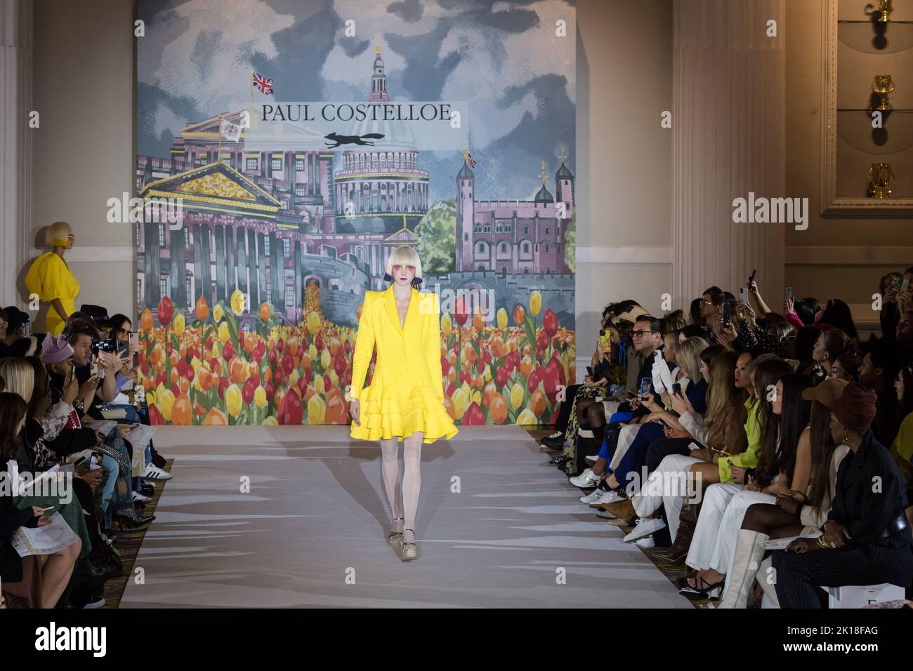 London Fashion Week Model