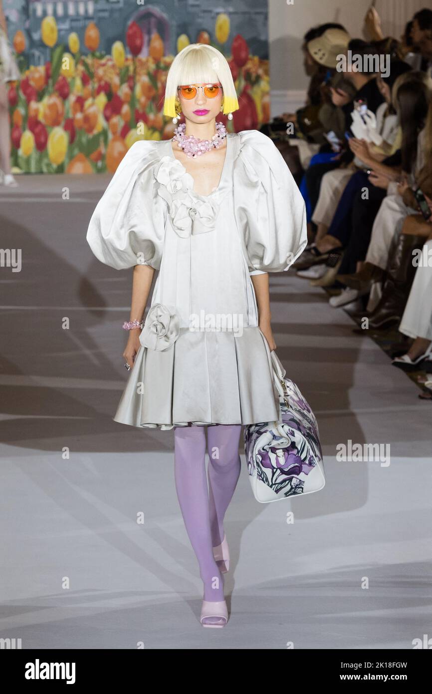 London, UK. 16th September, 2022. A model walks the runway during Paul
