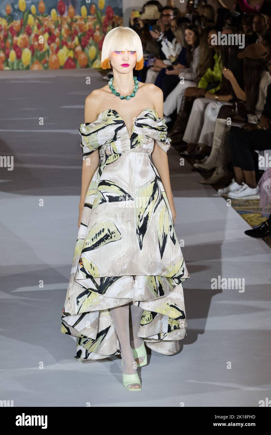 London, UK. 16th September, 2022. A model walks the runway during Paul ...