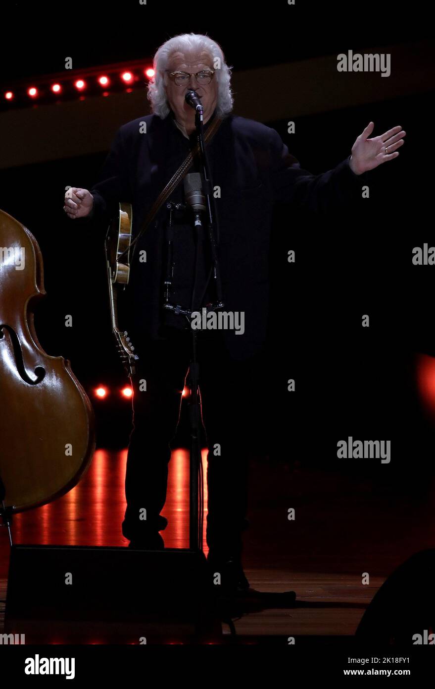 Ricky Skaggs on stage for CMT GIANTS: VINCE GILL Stage Show, Fisher Center for the Performing Arts at Belmont, Nashville, TN September 12, 2022. Photo By: MORA/Everett Collection Stock Photo