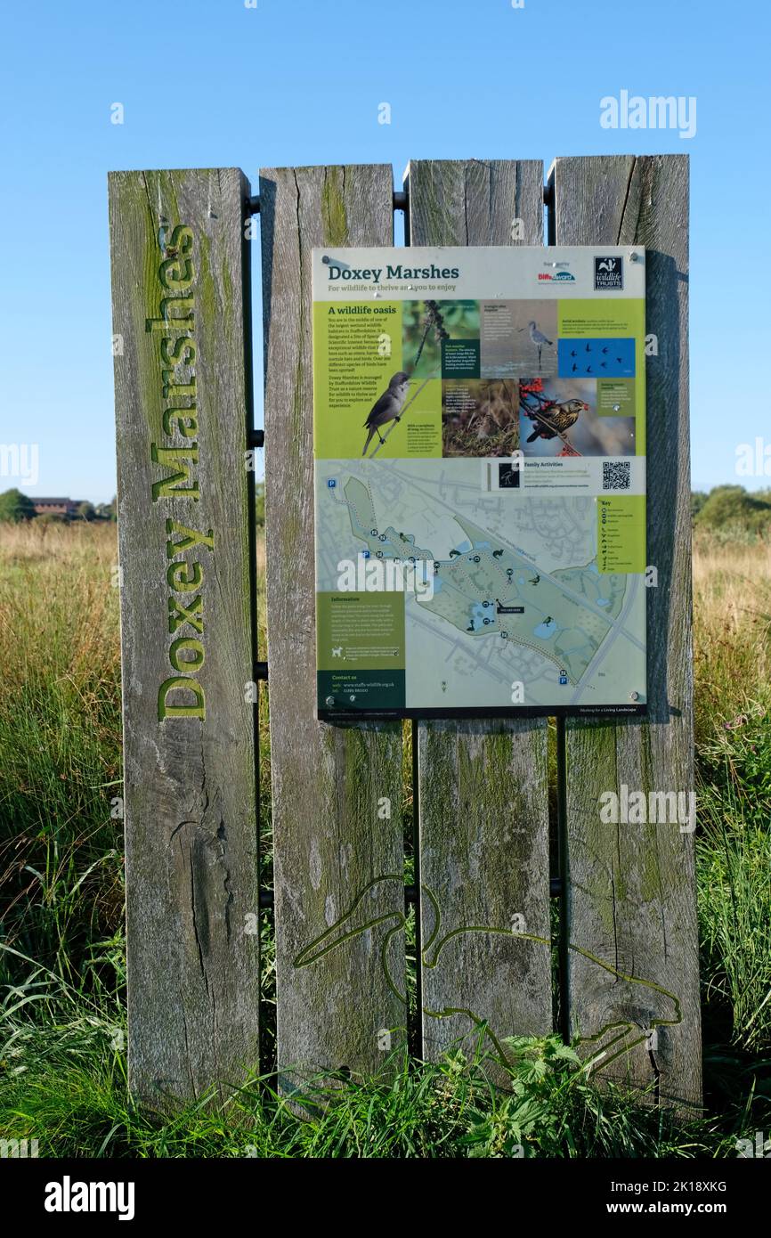 Doxey marshes stafford hi-res stock photography and images - Alamy