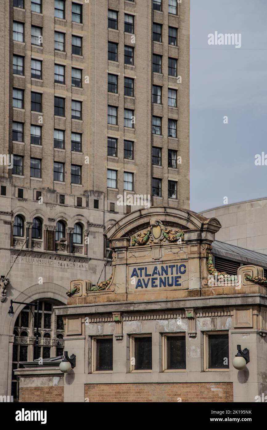 Atlantic Avenue, New York Stock Photo - Alamy