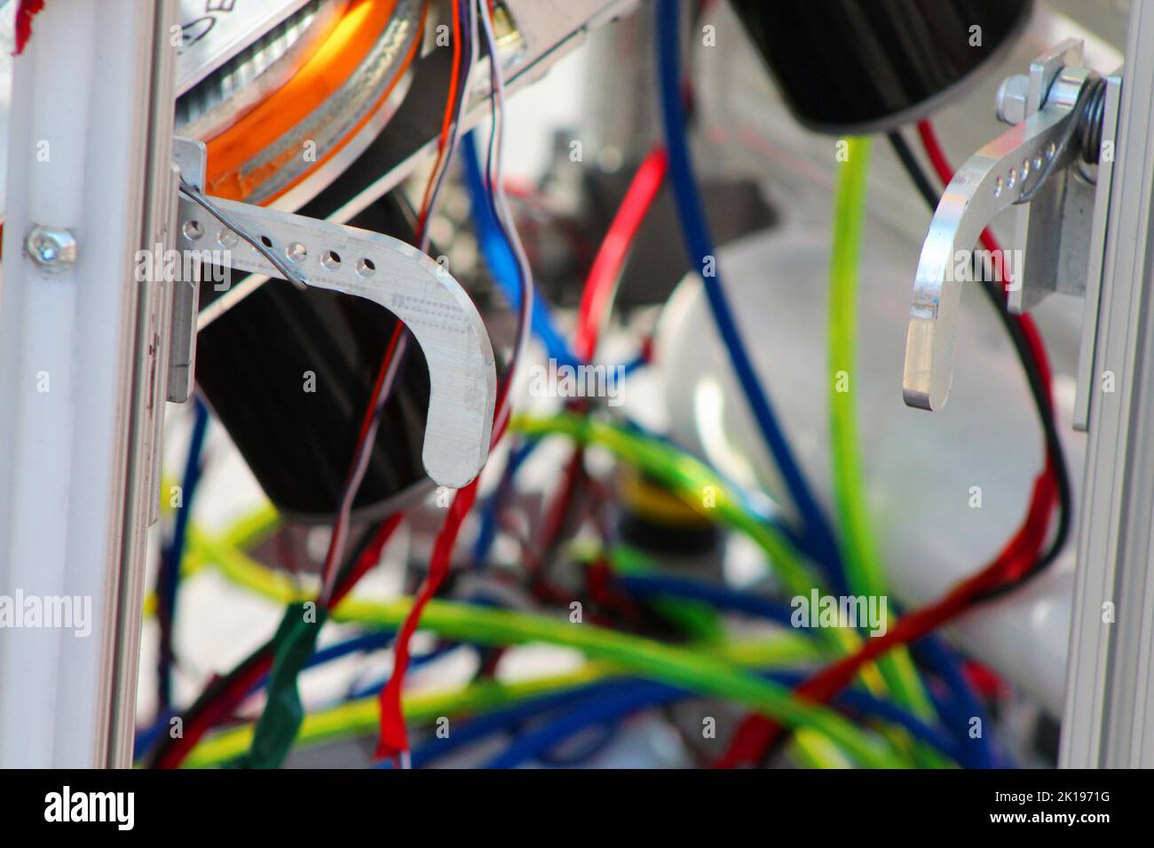 Internal Wiring and Components of Robotics Stock Photo Alamy