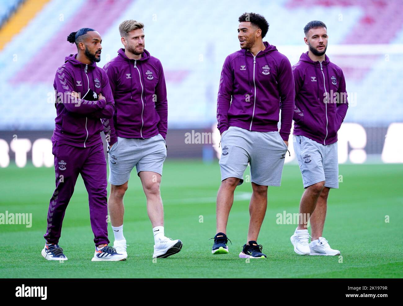 Southampton's Che Adams (second right), Theo Walcott, Stuart Armstrong and Adam Armstrong