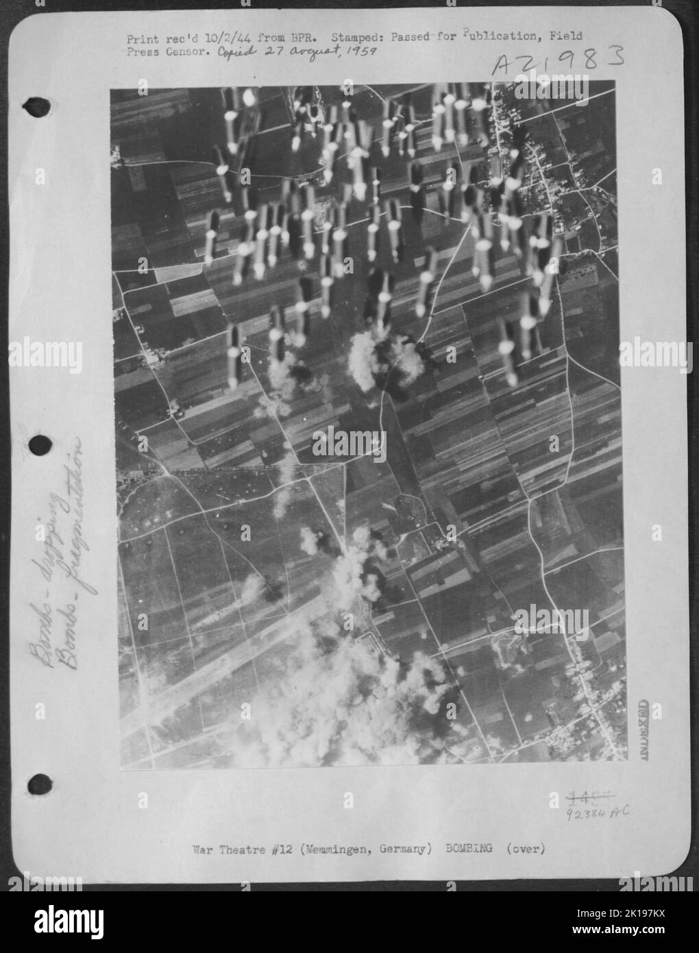 Bombs Away, And How Fragmentation Bombs, Part Of The Heavy Load That