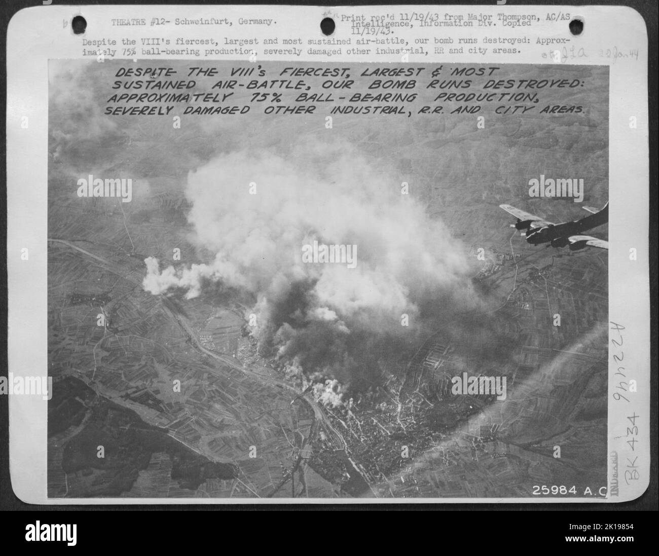 Despite the VIII's fiercest, largest and most sustained air-battle, our