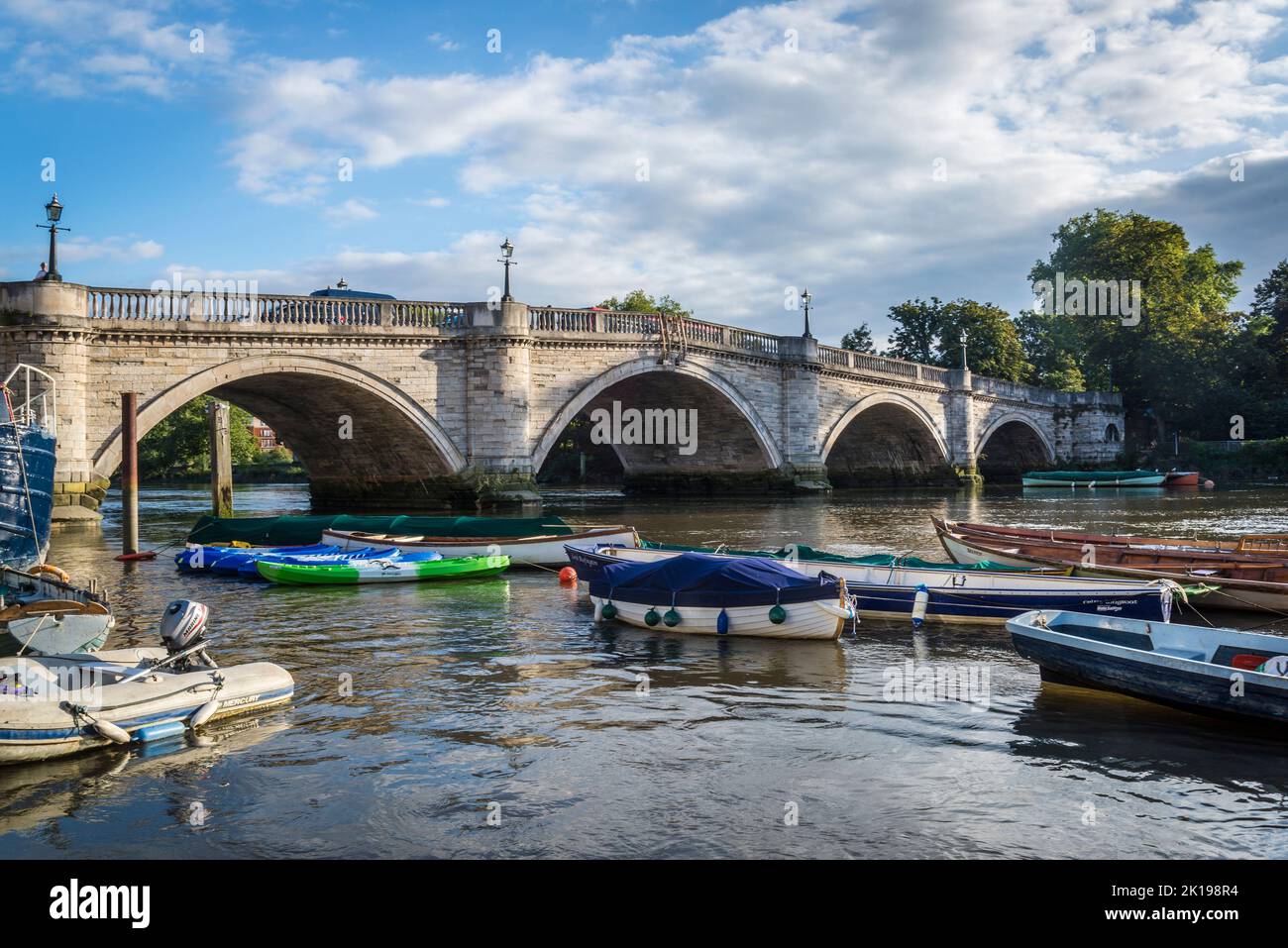 Richmond Bridge Richmond upon Thames London England UK Stock Photo richmond-bridge-richmond-upon-thames-london-england-uk-stock-photo