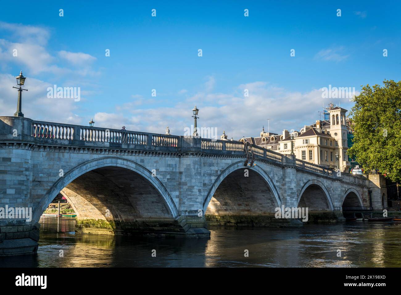 Richmond Bridge, Richmond-upon-Thames, London, England, UK Stock Photo