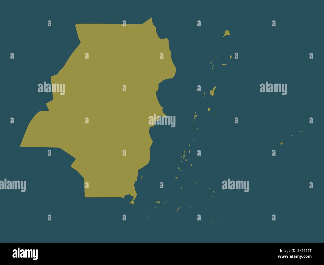 Stann creek belize district map hi-res stock photography and images - Alamy