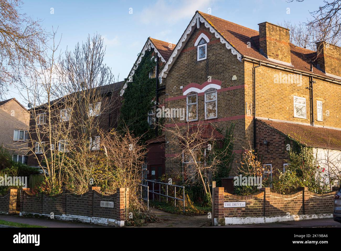 Residential houses in The Drive, E17, Walthamstow, London, England, UK
