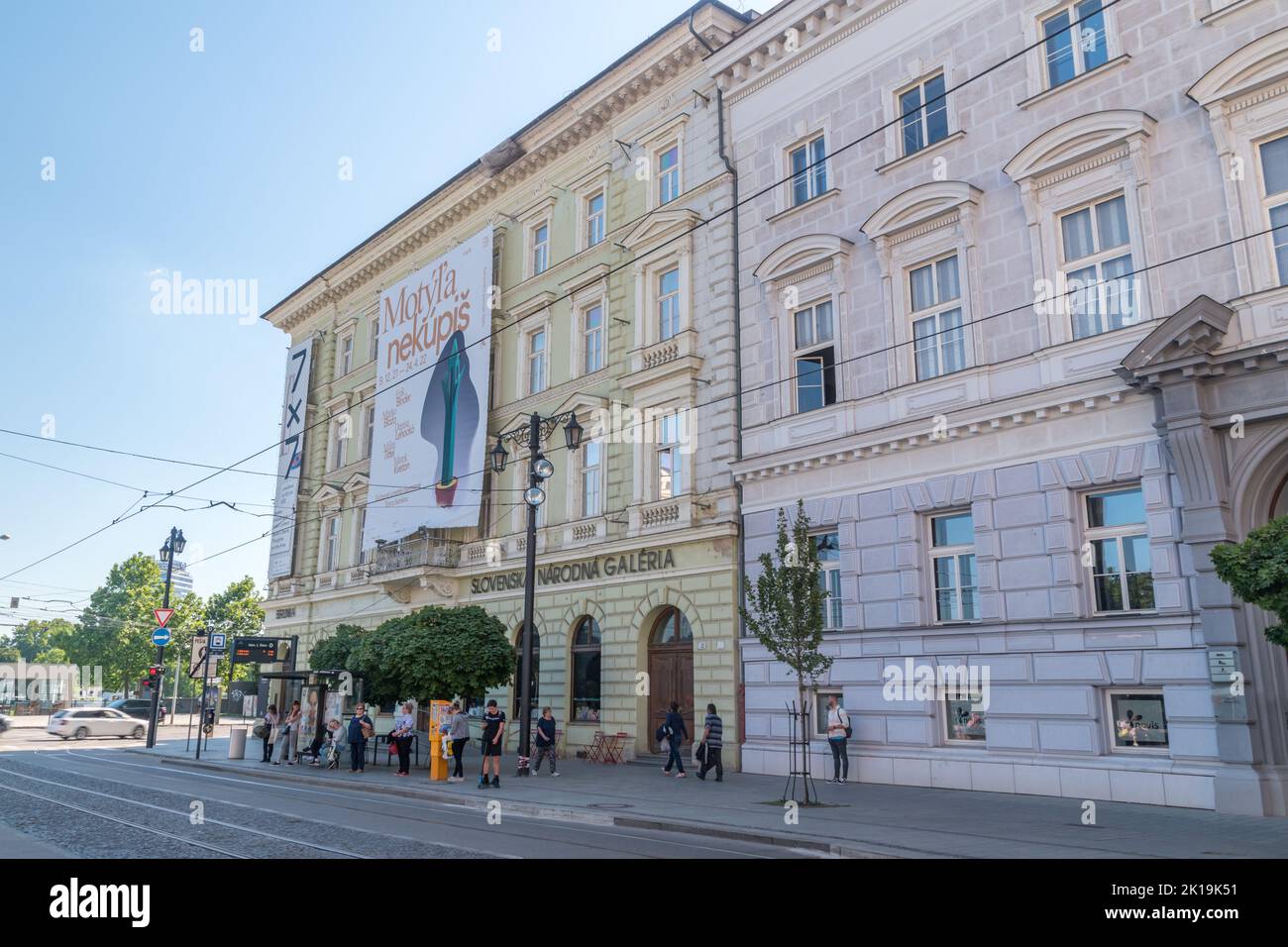 Bratislava, Slovakia - May 31, 2022: Slovak National Gallery. Stock Photo