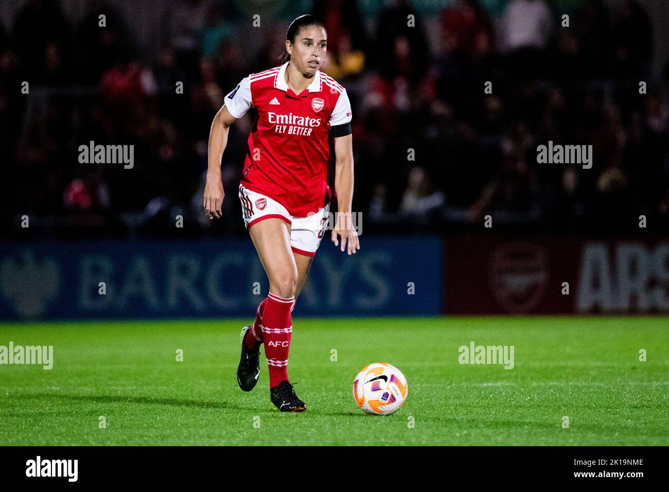 London, UK. 16th Sep, 2022. Rafaelle Souza (2 Arsenal) during the Barclays FA Womens Super League game between Arsenal and Brighton at Meadow Park in London, England. (Liam Asman/SPP) Credit: SPP Sport Press Photo. /Alamy Live News Stock Photo