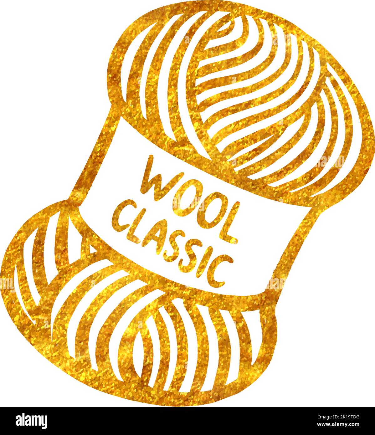 Gold threaded cord Stock Vector Images Alamy