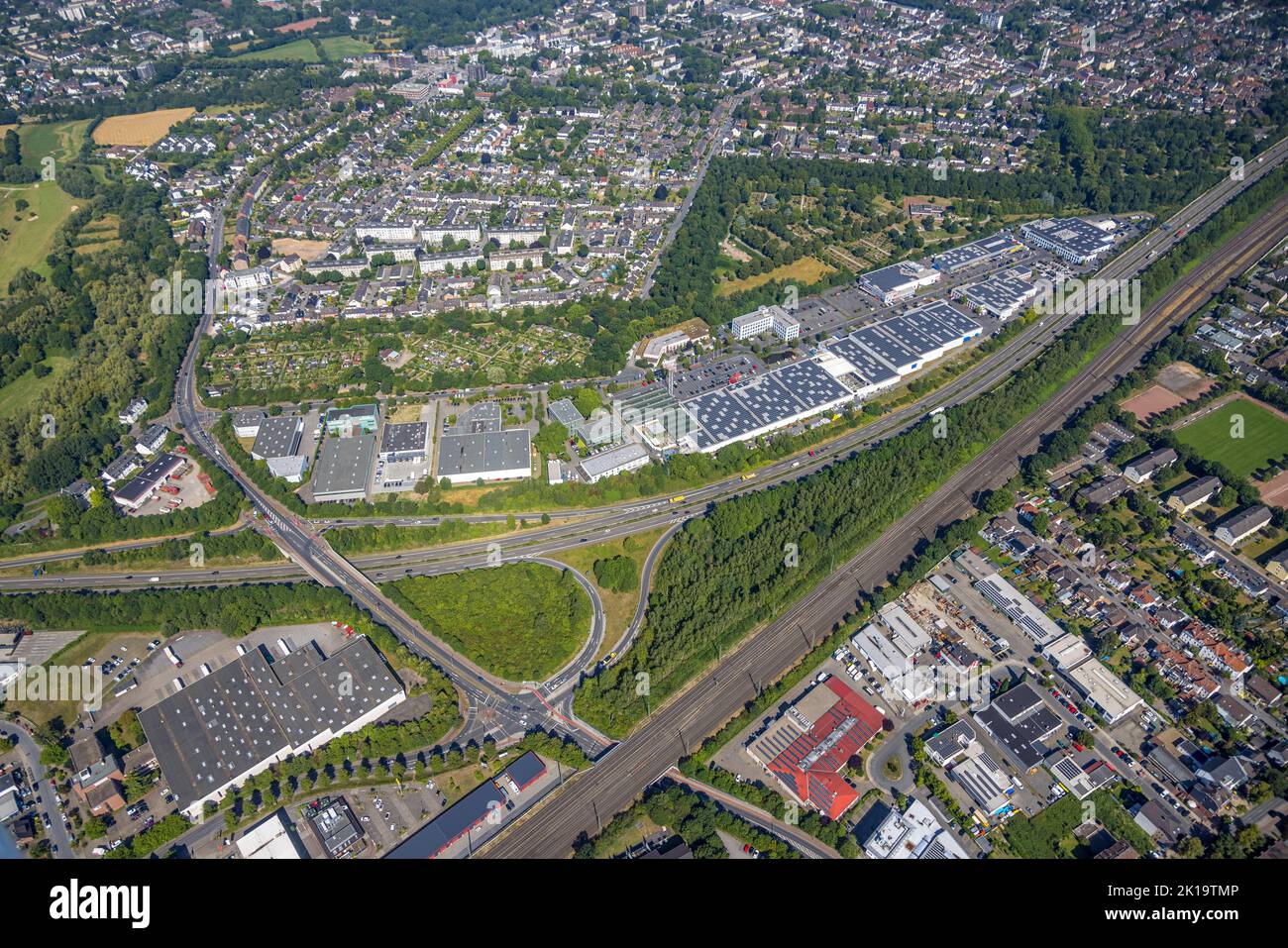 Industrial park keniastrasse grossenbaum hires stock photography and