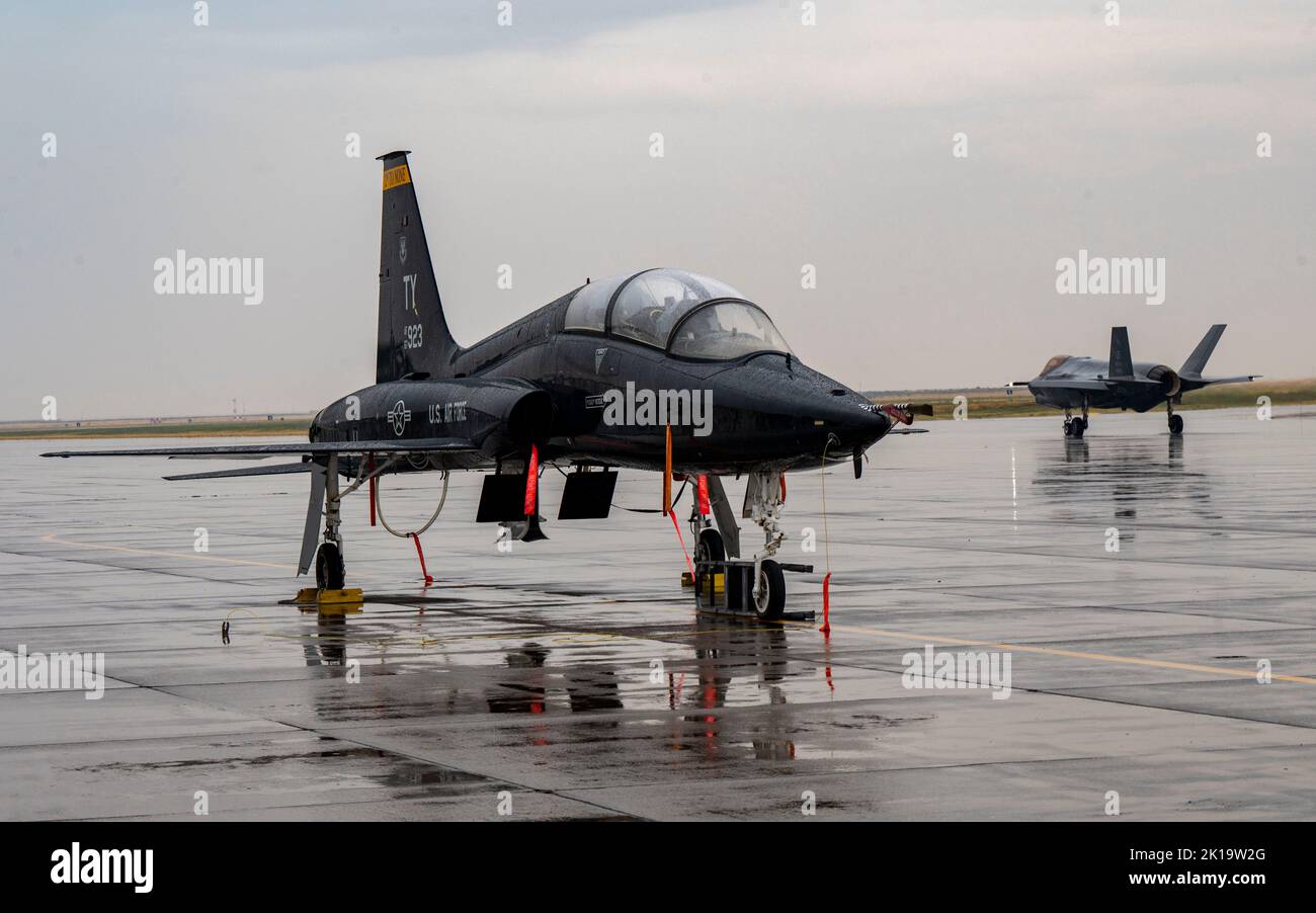 A U.S. Air Force F-35A Lightning II assigned to the 61st Fighter ...