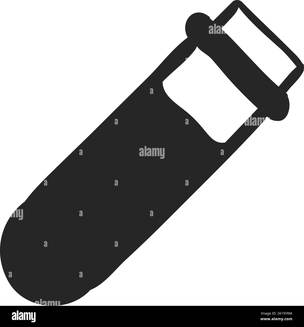 Hand drawn Test tube vector illustration Stock Vector Image & Art Alamy