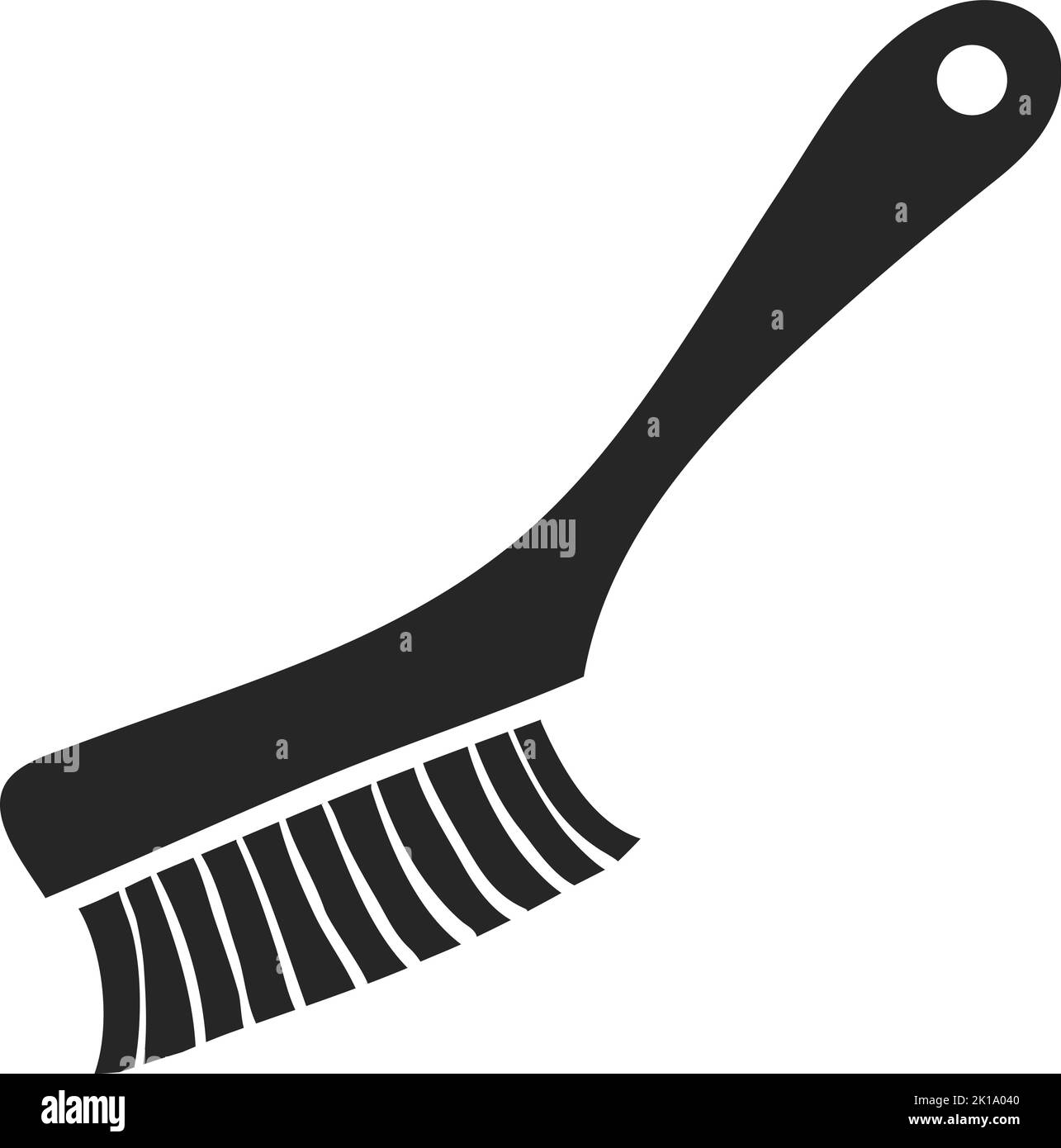 Hand drawn Paint brush vector illustration Stock Vector Image & Art Alamy