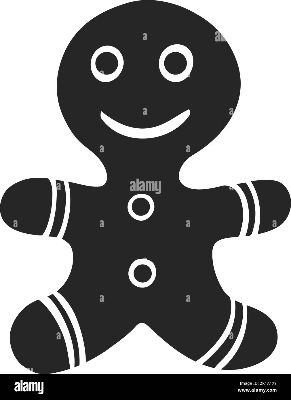 Hand drawn Gingerman vector illustration Stock Vector Image & Art - Alamy