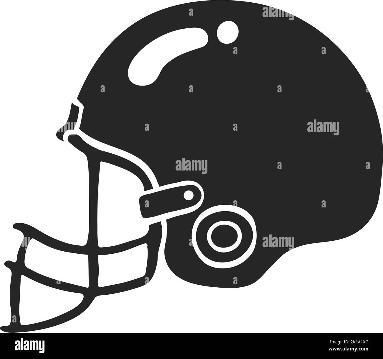 Hand drawn Football helmet vector illustration Stock Vector Image & Art