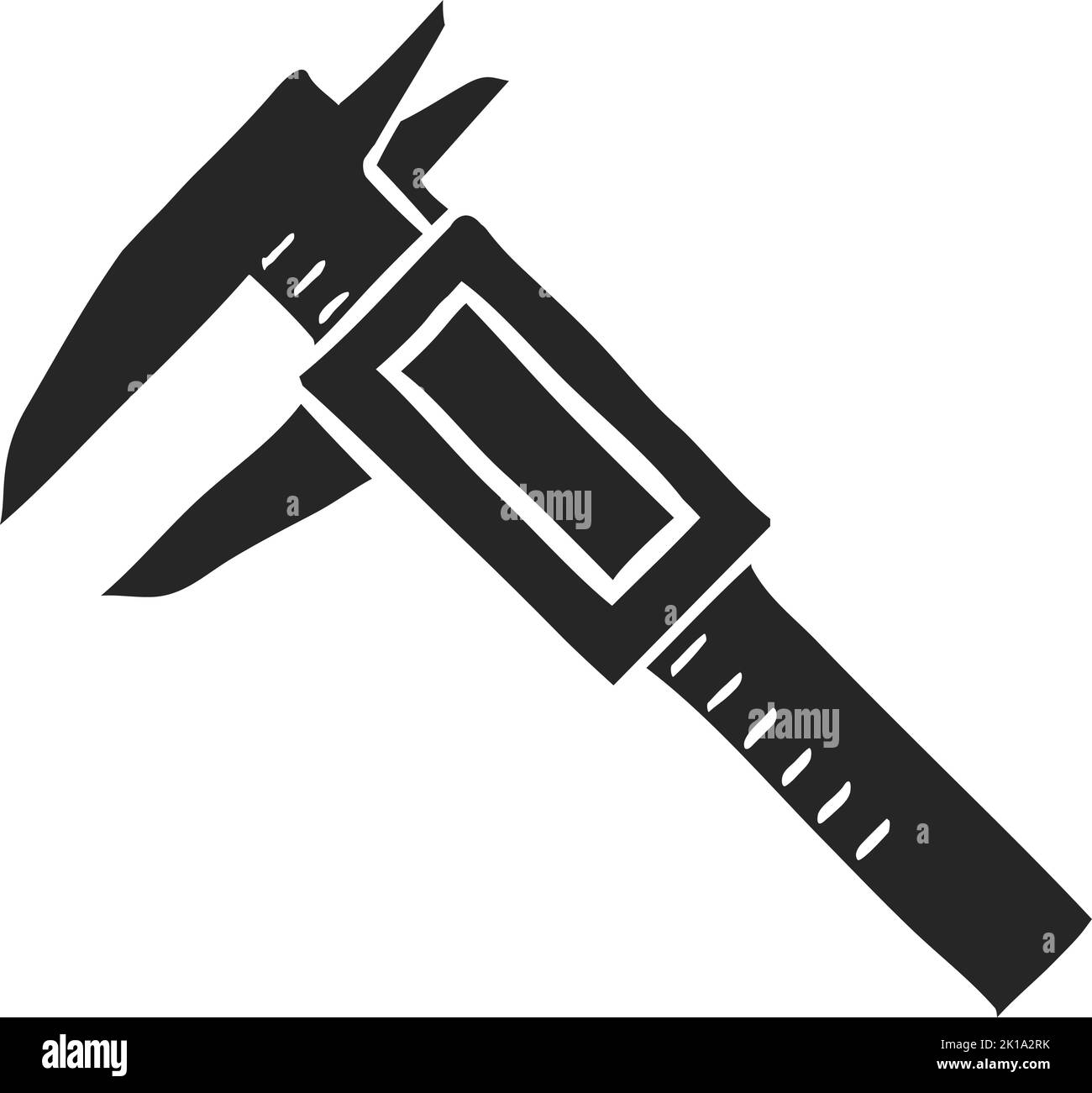 Digital ruler Black and White Stock Photos & Images - Alamy