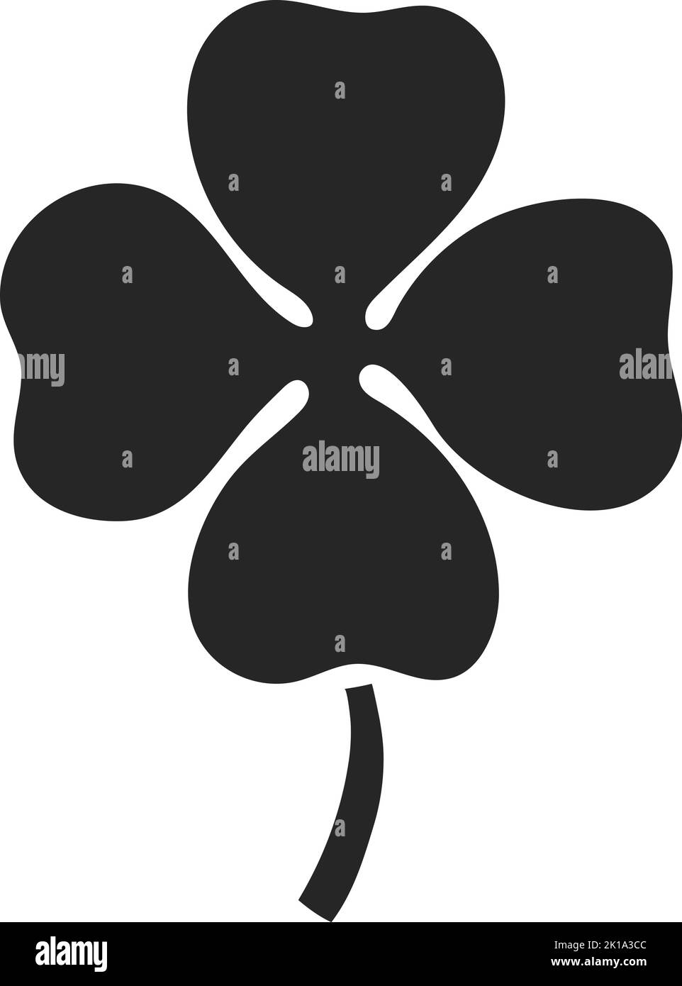 Hand drawn Clover vector illustration Stock Vector Image & Art - Alamy